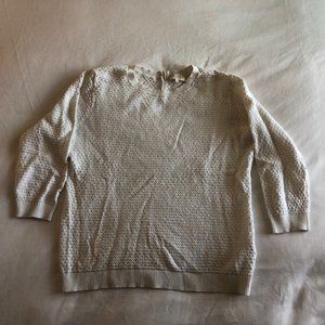Ted Baker Cream Knit Sweater
